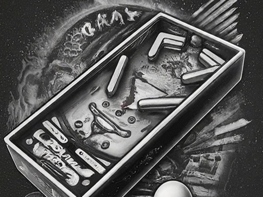 Pinball Black N White_img