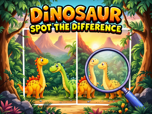 Dinosaur Spot The Difference_img