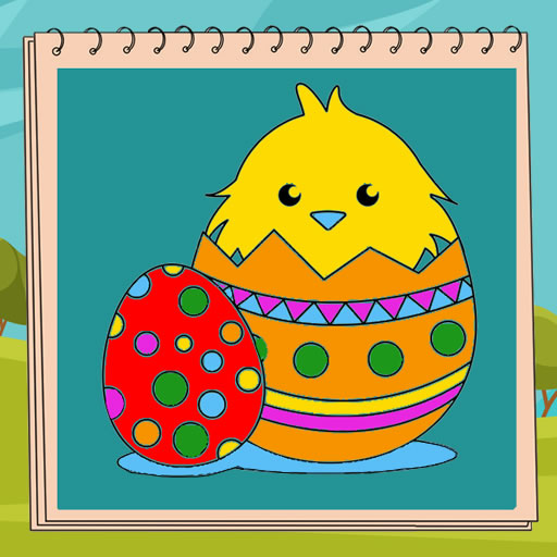 Coloring Book Easter img