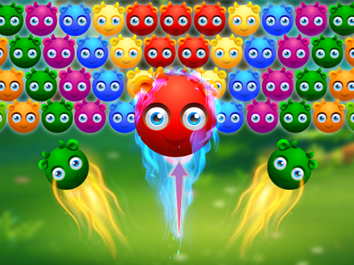 Cute Monster Bubble Shooter img
