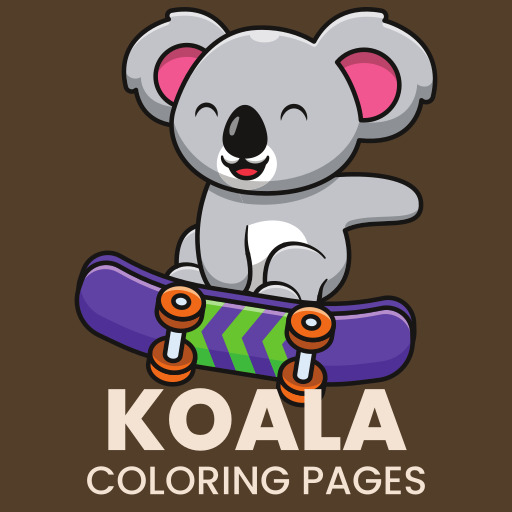 Koala Coloring Pages img