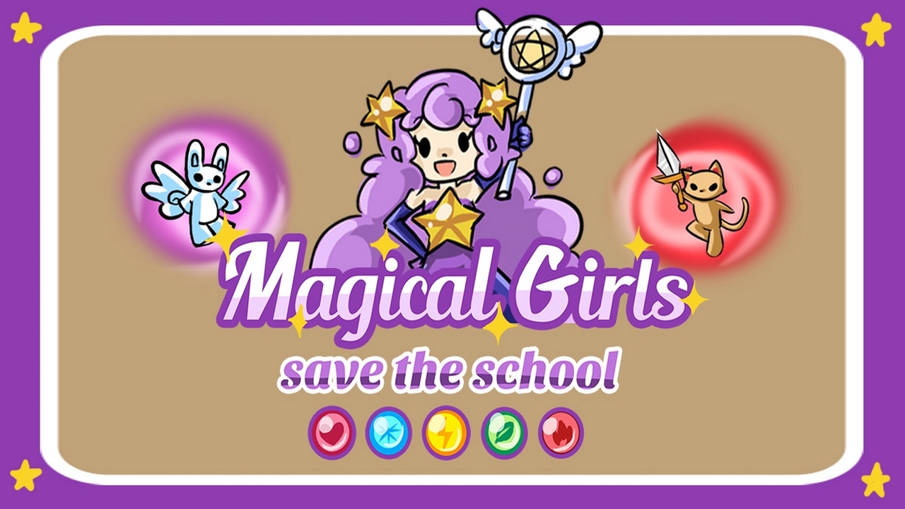 Magical girl Save the school img