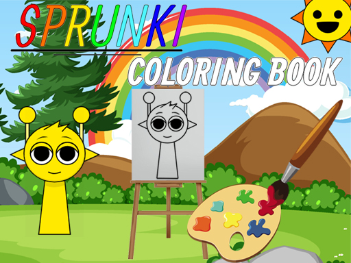 Sprunki Coloring Book img