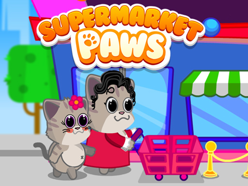 Supermarket Paws Cat Game for kids img