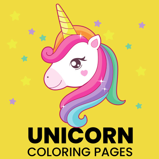 Unicorn Coloring Pages img